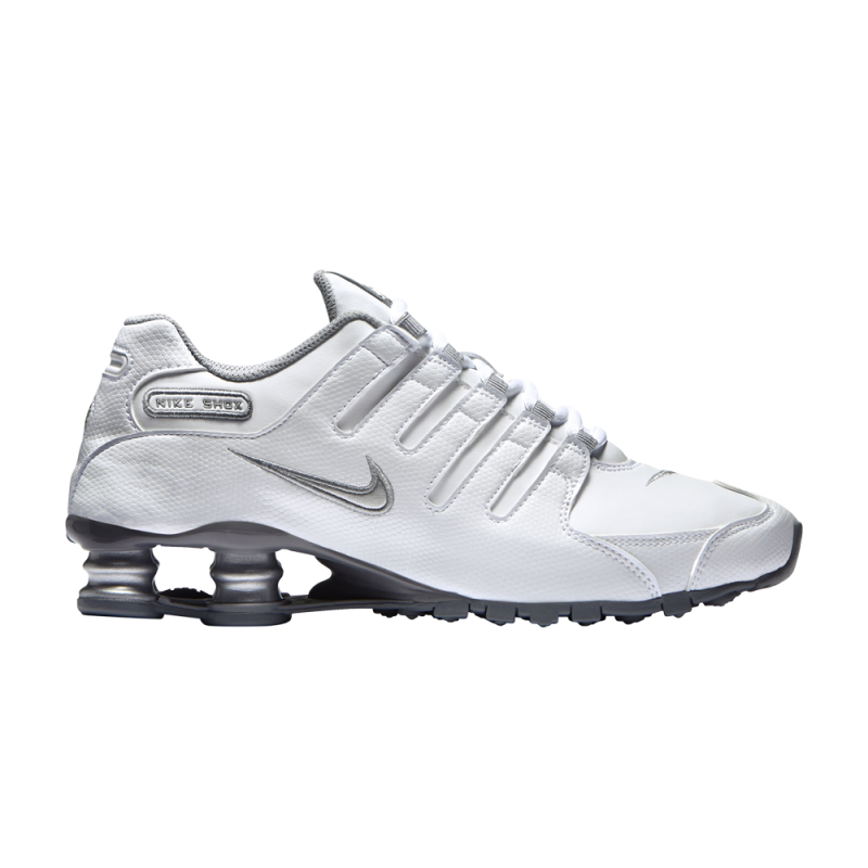 Wmns Shox NZ EU 'White Cool Grey'
